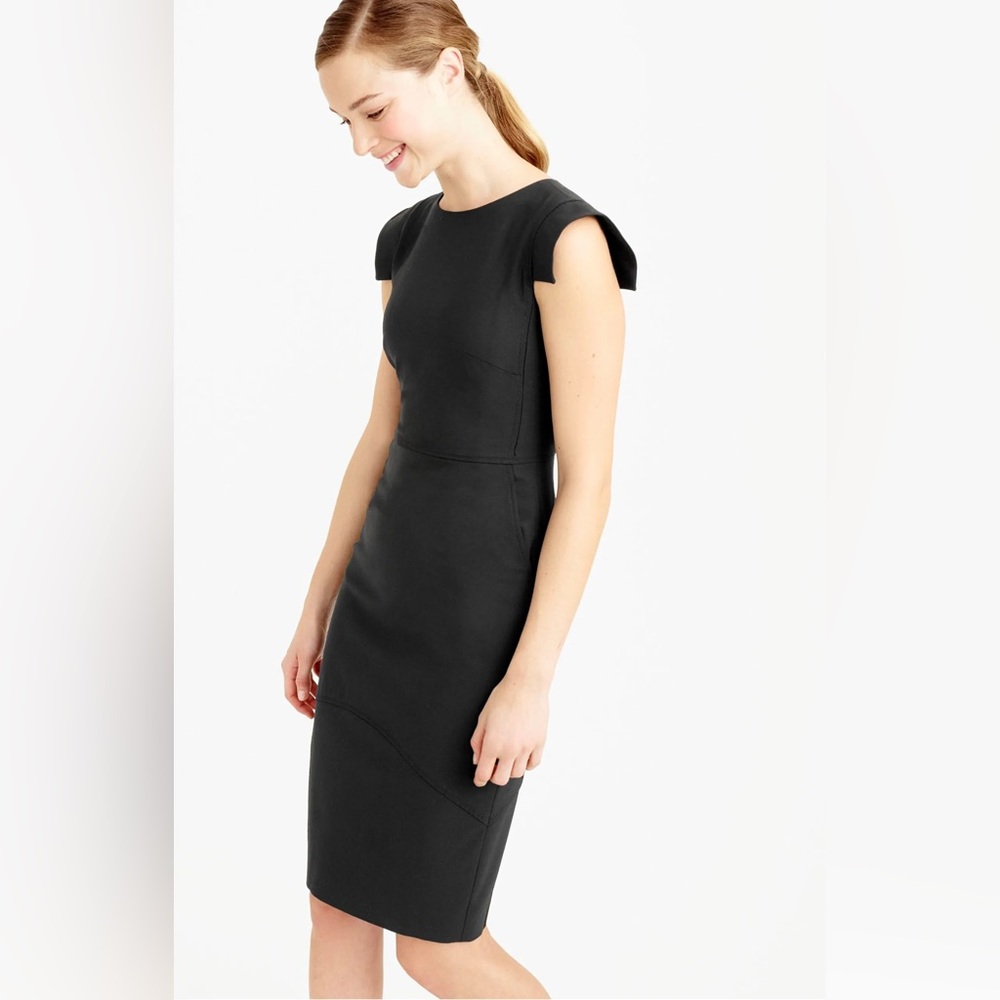 J.Crew Black Resume Dress - Size 6